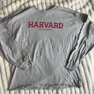 Harvard Lacrosse Long Sleeve Shirt